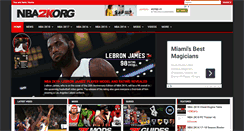 Desktop Screenshot of nba2k.org