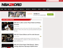 Tablet Screenshot of nba2k.org